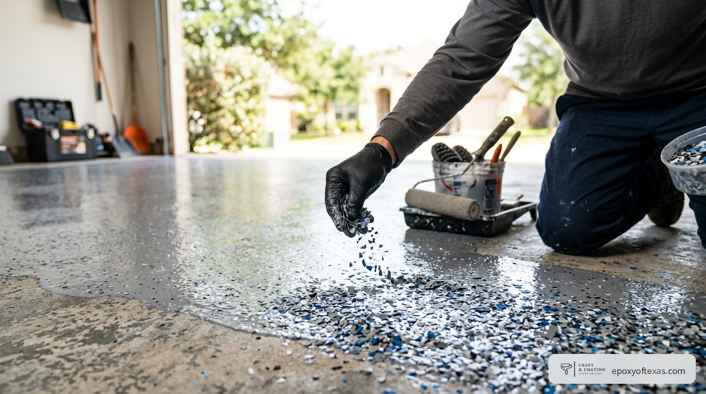 austin garage epoxy in Austin